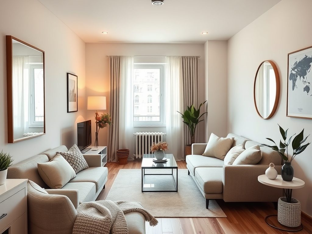 Układ funkcjonalny małego mieszkania: jak zaprojektować przestrzeń wygodną i optycznie większą